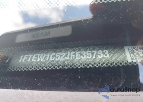 2018 Ford F-150 Lariat from USA, damaged, VIN 1FTEW1C52JFE35733